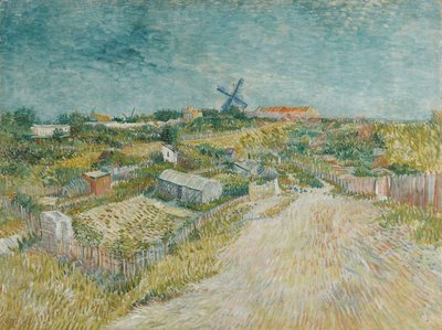 Jardins potagers à Montmartre - Vincent van Gogh