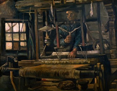 Tisserand au métier à tisser - Vincent van Gogh