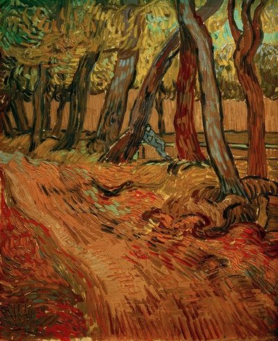 Chemin dans le jardin de l