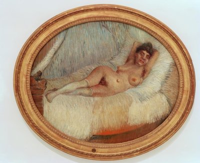 Nu féminin sur un lit - Vincent van Gogh