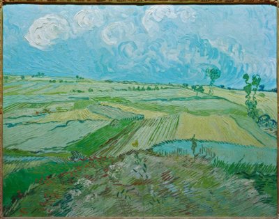 Champs de blé à Auvers avec nuages de pluie - Vincent van Gogh