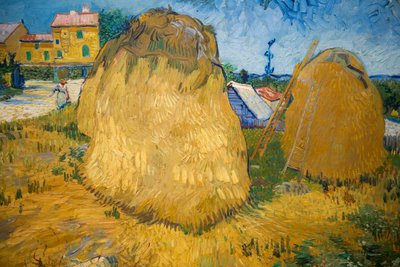 Meules de blé en Provence - Vincent van Gogh