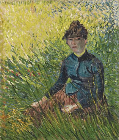 Femme dans un champ de blé - Vincent van Gogh