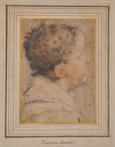 Tête de garçon - Vincenzo Ansaloni