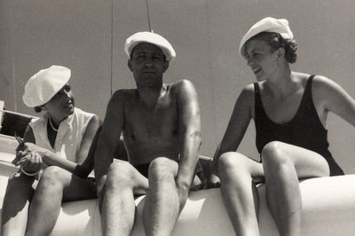 Passagers à bord du navire de croisière "Oceania", extrait de l