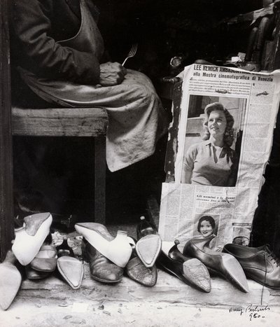 Le cordonnier (photo n/b) - Vincenzo Balocchi