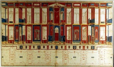 Décorations murales pompéiennes - Vincenzo Brenna
