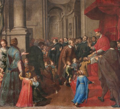 Milan, Église de San Francesco da Paola, Fratelli Campi, San Carlo établit l