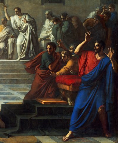 Mort de César, 15 mars 44 av. J.-C. - Vincenzo Camuccini