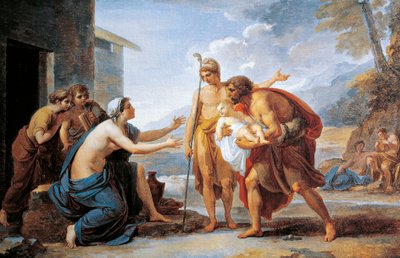 Paris et Hécube - Vincenzo Camuccini