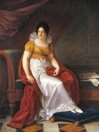 Portrait de Marie Louise, duchesse de Parme - Vincenzo Camuccini