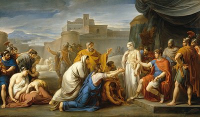 La modération de Scipion - Vincenzo Camuccini