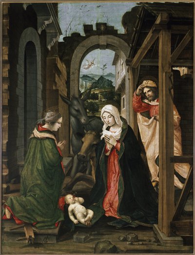 Nativité avec Sainte Catherine d