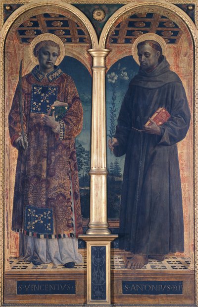 Saints Vincent et Antoine - Vincenzo Foppa