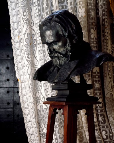 Buste en bronze de Giuseppe Verdi - Vincenzo Gemito