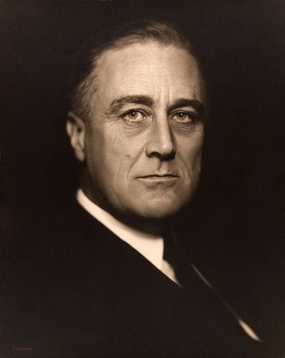 Portrait de Franklin D. Roosevelt par Vincenzo Laviosa - Vincenzo Laviosa