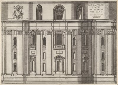 Speculum Romanae Magnificentiae : Saint-Pierre, 1564 - Vincenzo Luchino