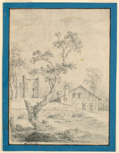 Paysage avec ferme - Vincenzo Martinelli