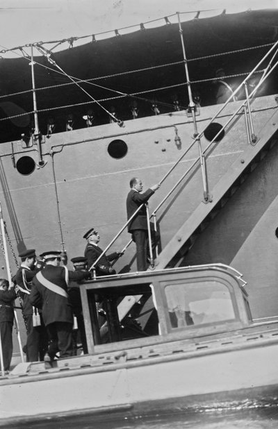 Album "Duce": Benito Mussolini en civil sur l