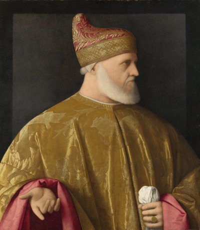 Portrait du doge, Andrea Gritti, vers 1530 - Vincenzo di Biagio Catena
