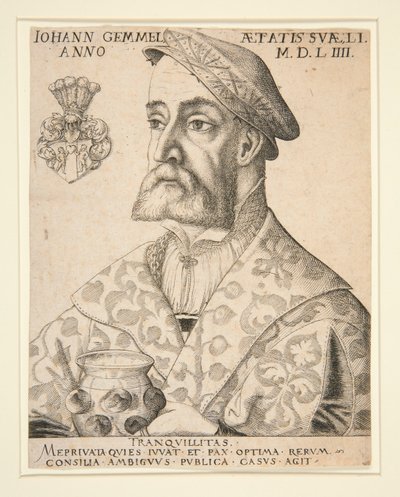 Portrait de Joannes Gemmel - Virgil Solis