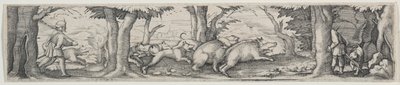 Chasse au sanglier - Virgilius Solis