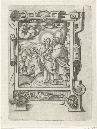 Exode des disciples - Virgilius Solis
