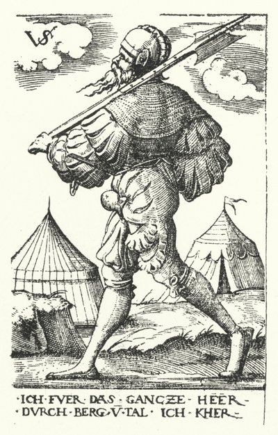 Landsknecht - Virgilius the elder Solis