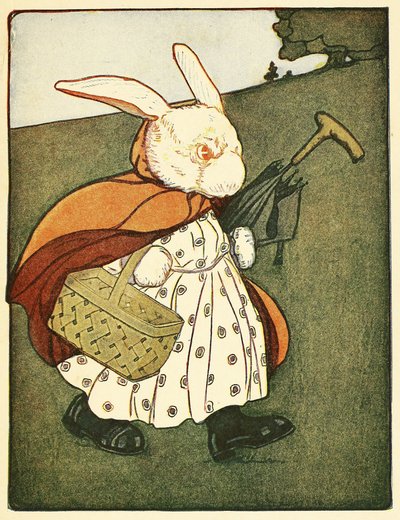 Puis la vieille Mme Rabbit... est allée à la boulangerie, de The Tale of Peter Rabbit, pub. 1916 - Virginia Albert
