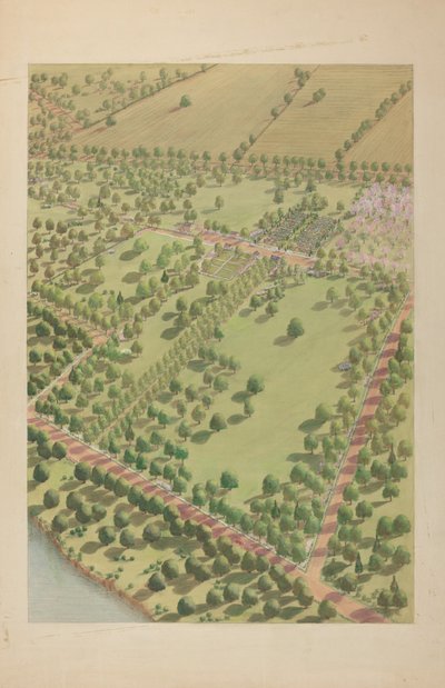 Domaine de la rivière Hudson, vers 1939 - Virginia Richards