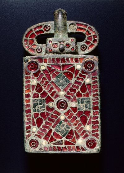 Boucle de ceinture, c.525-560 - Visigothic Visigothic