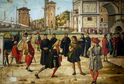 Cycle de la vie de Sainte Ursule (détail) - Vittore Carpaccio