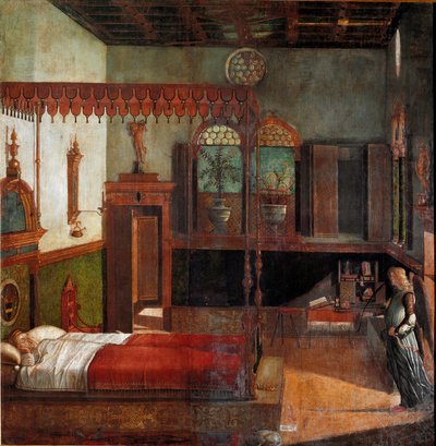Cycle de la vie de Sainte Ursule : le rêve de Sainte Ursule - Vittore Carpaccio