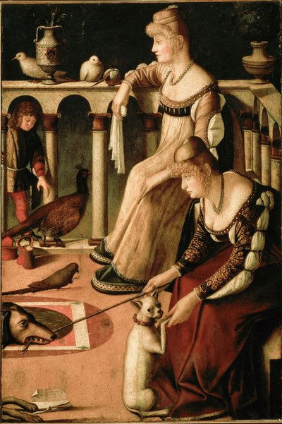 Due Lady Veneziane - Vittore Carpaccio