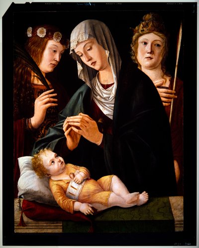 Madone et Enfant avec les Deux Saintes Femmes - Vittore Carpaccio