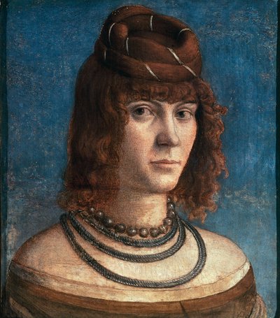 Portrait de Courtisane - Vittore Carpaccio