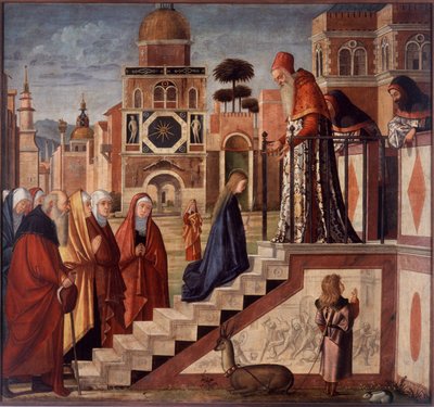 Présentation de la Vierge au Temple - Vittore Carpaccio