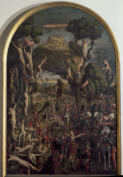 La Crucifixion des dix mille martyrs sur le mont Ararat - Vittore Carpaccio
