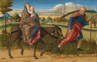La fuite en Égypte, vers 1515 - Vittore Carpaccio