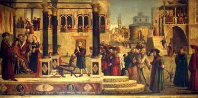 Le Miracle de Saint Tryphonius - Vittore Carpaccio