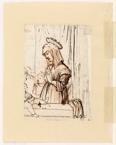 Vierge adorant l