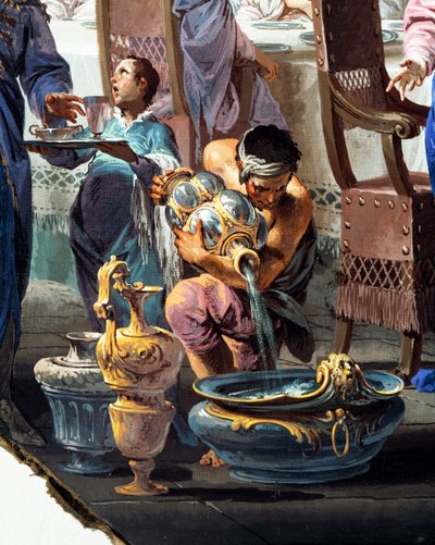 Les Noces de Cana (détail) - Vittorio Maria Bigari