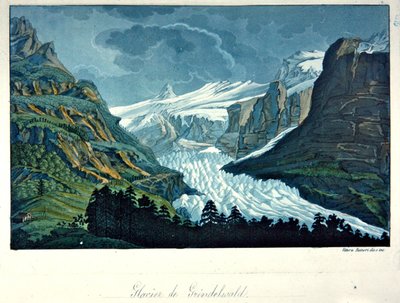 Glacier de Grindelwald, illustration de 