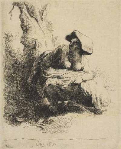 Une Femme Faisant de l