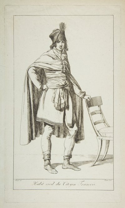 Tenue civile du citoyen français, 1794 - Vivant Denon