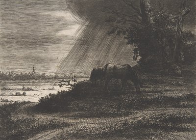 Paysage avec tempête - Vivant Denon