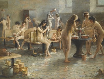 La maison de bain - Vladimir Alexandrovich Plotnikov