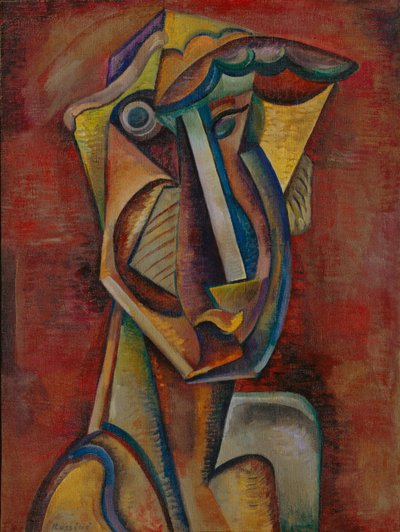 Poétesse, années 1920 - Daniel Vladimir Baranoff Rossine