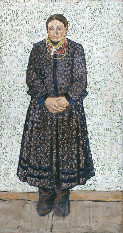Paysanne ukrainienne, 1910-1911 - Vladimir Davidovich Burliuk