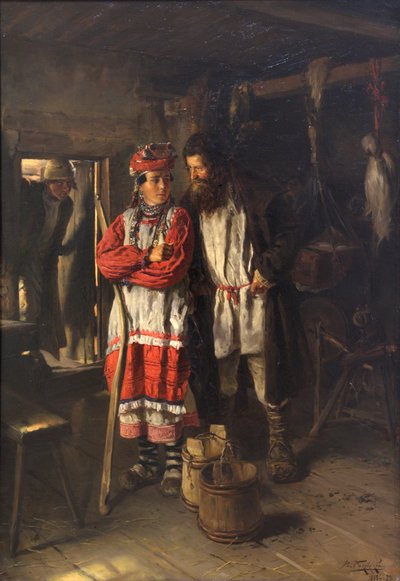 Beau-père, 1888 - Vladimir Egorovic Makovsky